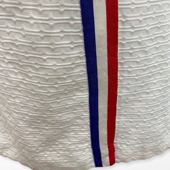 Vintage 60s Red White Blue Athletic Casual Tennis Dress - Picture 2 of 8